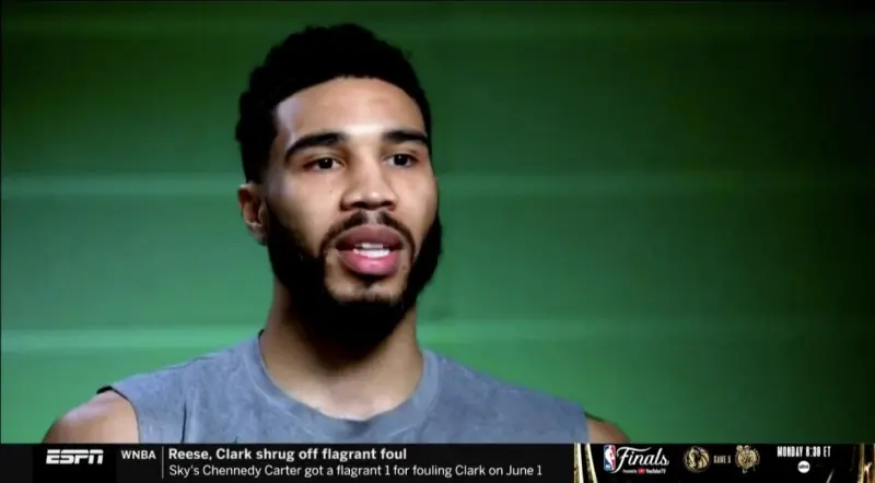 塔图姆:我不会因为错过FMVP而悲伤 我会为赢得总冠军而欣喜若狂