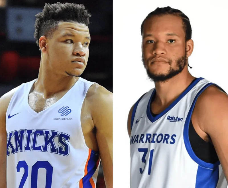 美媒晒照片感叹:2018年夏季联赛的诺克斯和今年夏季联赛的诺克斯